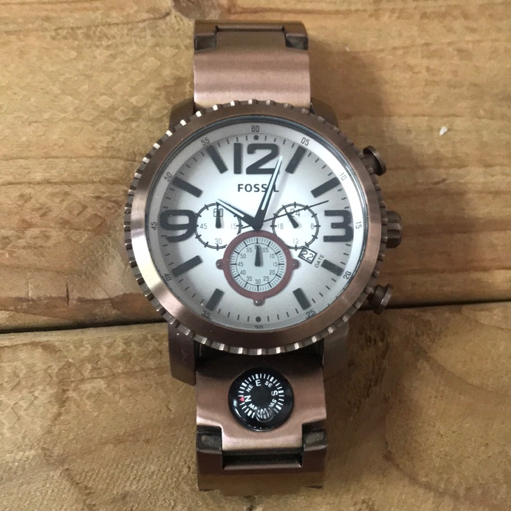 50mm Fossil Watch stainless steel